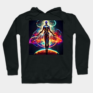 Cosmic Goddess - best selling Hoodie